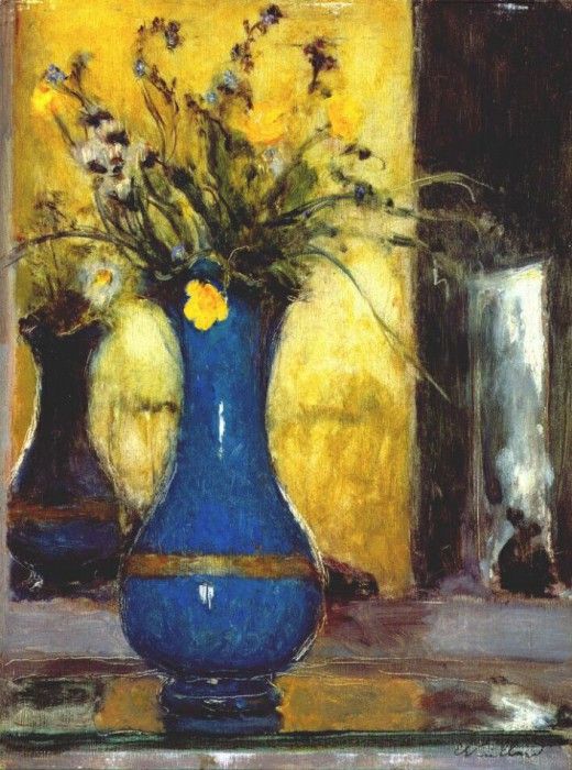 vuillard the blue vase c1930. , 