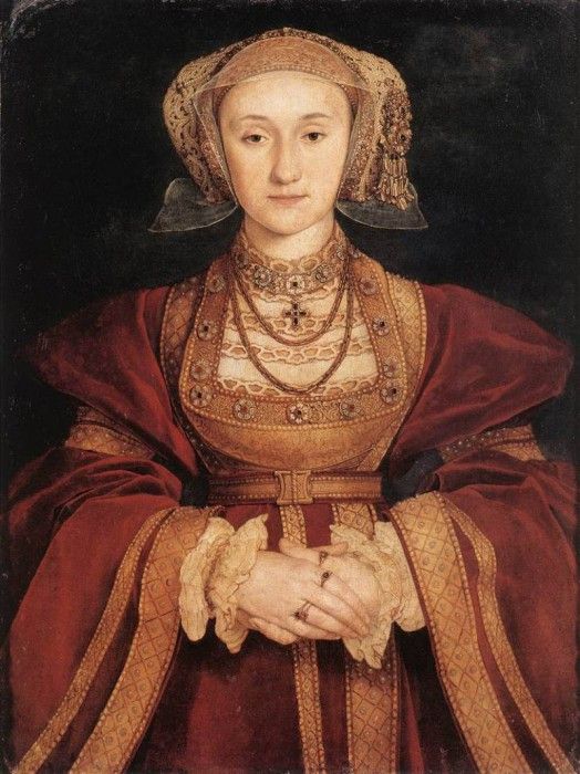 Holbien the Younger Portrait of Anne of Cleves.   