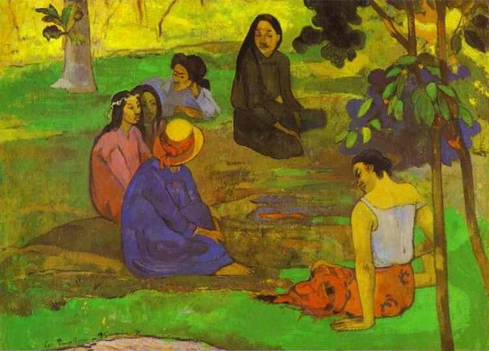 Gauguin - Les Parau Parau (Conversation). , 