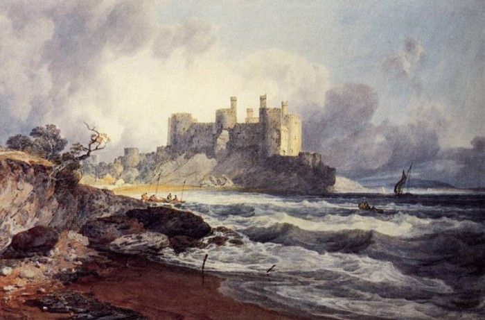 Turner Joseph Mallord William Conway Castle. ,   