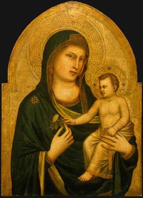 Giotto - Madonna and Child.   