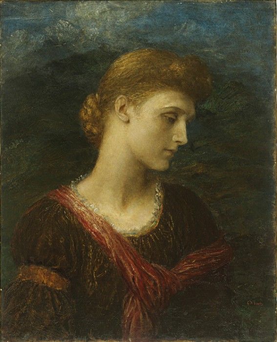 Watts George Frederick Violet Lindsay c1881. ,  