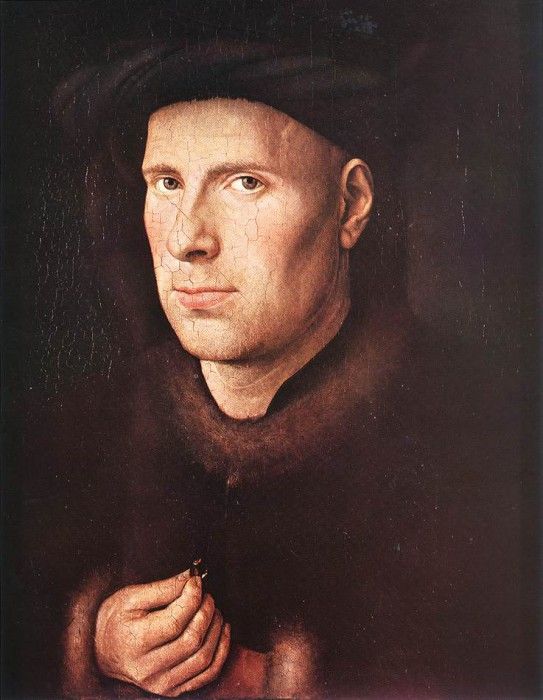 Eyck Jan van Portrait of Jan de Leeuw. ,  