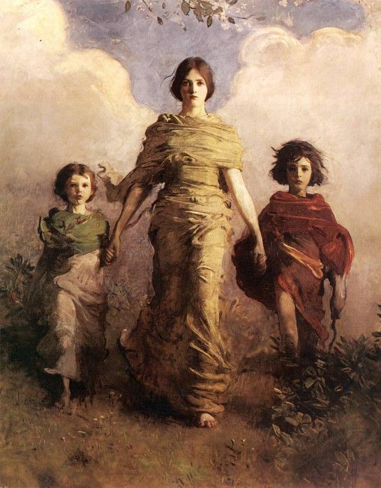 Thayer The Virgin. , Abbott Handerson