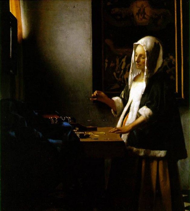 balance. Vermeer, Johannes