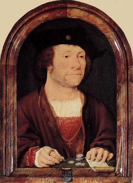 CLEVE Joos van Portrait Of Anthonis Van Hilten. ,  