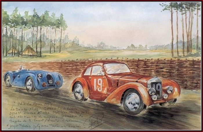 c 1937 the magnificent delage 3 litre coupe figoni. ��� ���