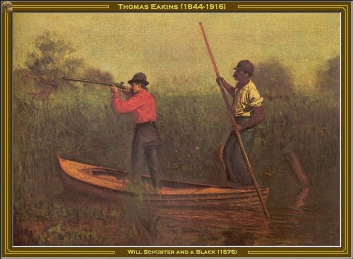 Thomas Eakins-Will Schuster And A Black(1876) Po Amp 043. , 