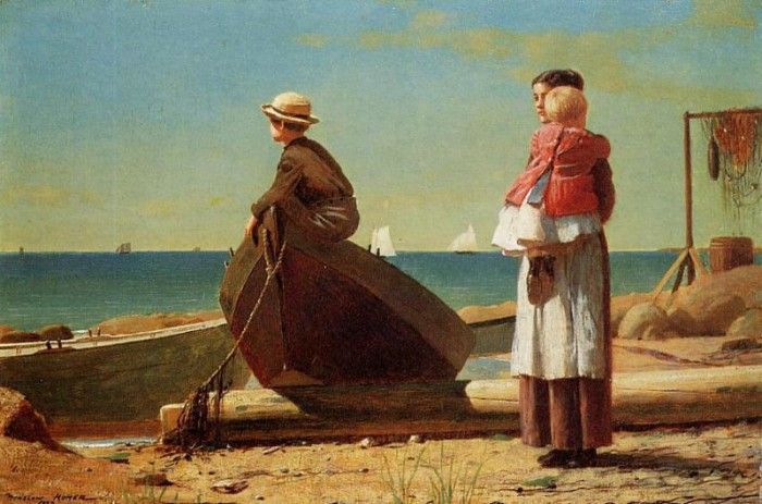 Homer Winslow Dad-s Coming!. , 