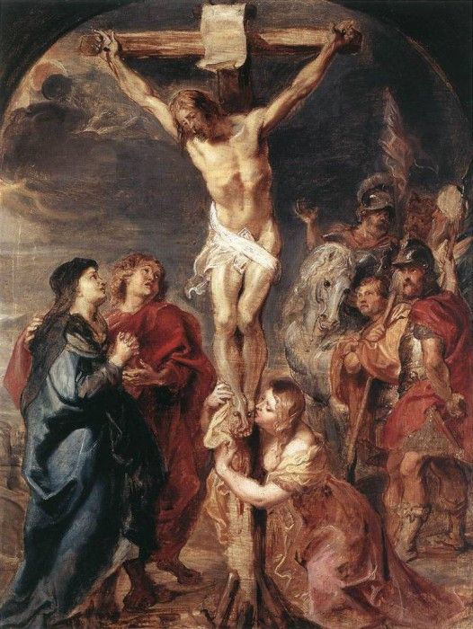 Rubens Christ on the Cross 1627. ,  