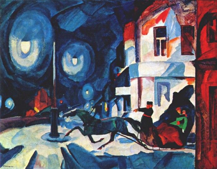 frenz nevsky at night 1923. 