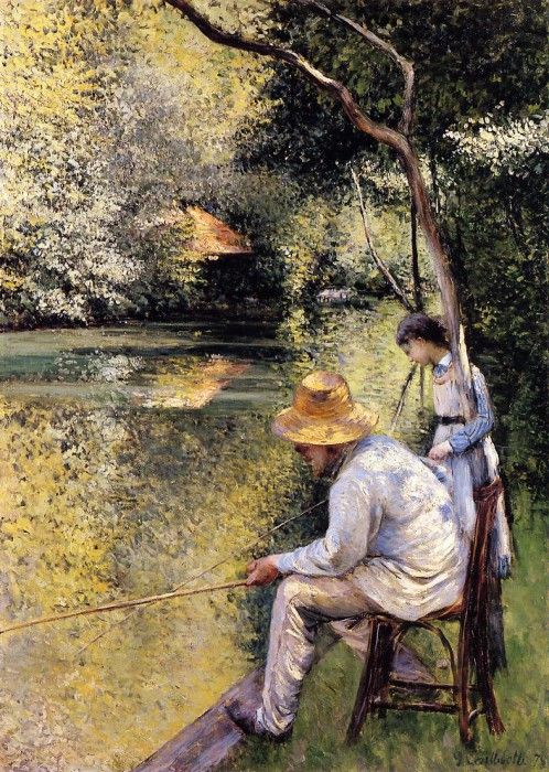 Caillebotte Gustave Fishing. , 