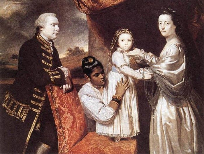 George Clive and his family EUR. , 