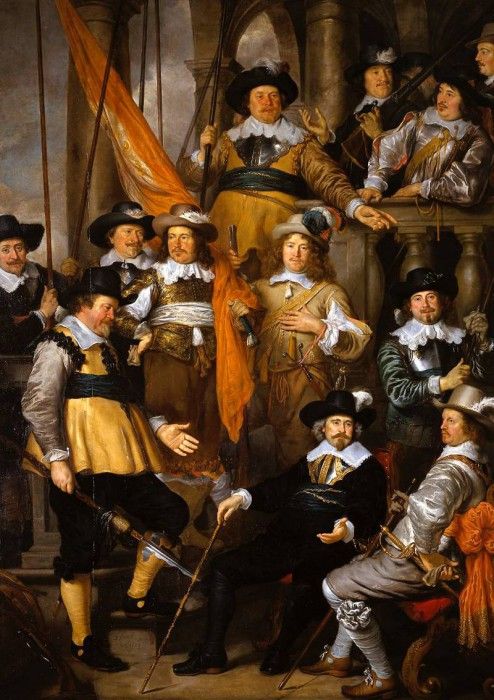 Flinck Govert - The company of captain Albert Bas Sun 2. ,  Teunisz