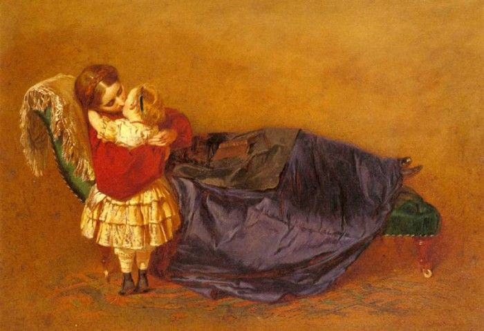 Hicks George Elgar Mother And Child. ,  
