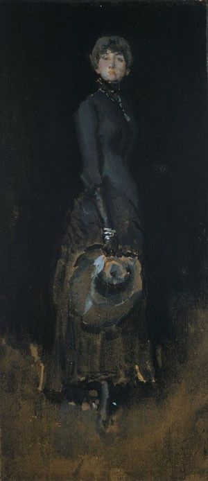 Whistler James Abbott McNeill Lady In Gray. ,   