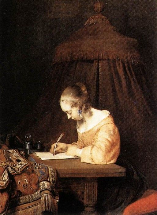 Woman Writing a Letter WGA.  