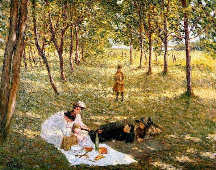 Beau Henri The picknick Sun. , 