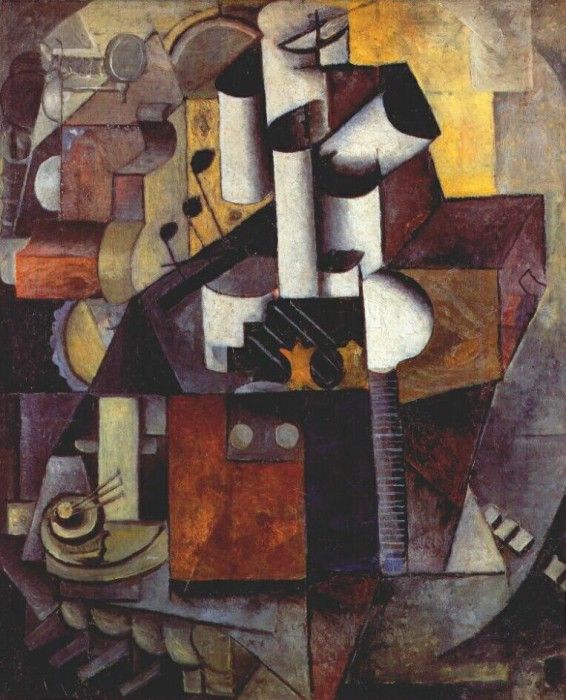 malevich musical instrument 1913. , 