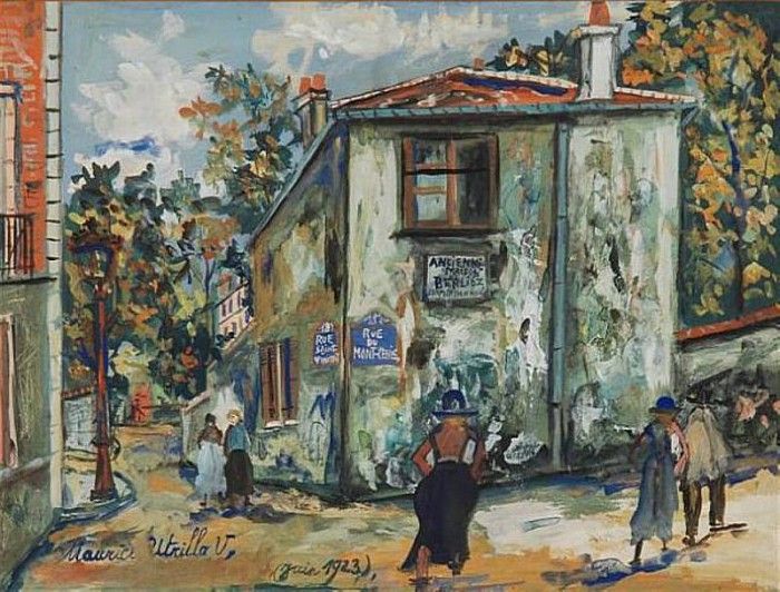 Rue du Mont Cenis ancienne maison Berlioz 1923. , 