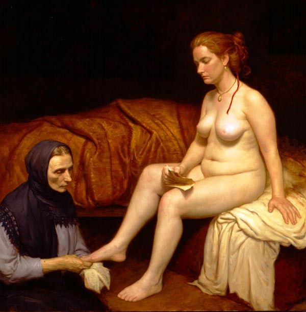 Watwood Patricia Homage To Rembrandt-Bathsheba. Watwood, 