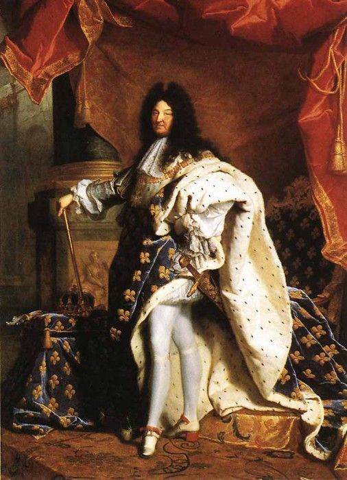 RIGAUD Hyacinthe Portrait Of Louis XIV 1701.  