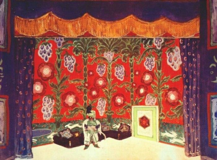 benois petrushka the-moors-room 1911. ,  