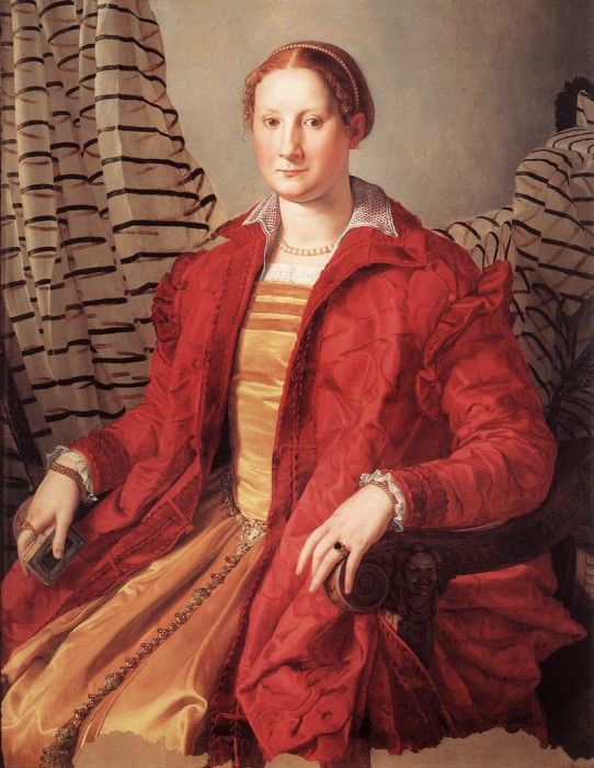 BRONZINO Agnolo Portrait Of A Lady. , 