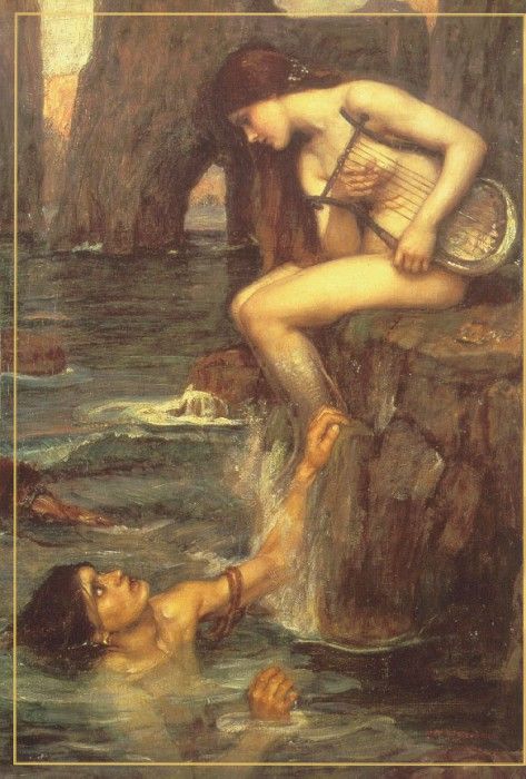 Waterhouse-JohnWilliam-TheSiren-sj. ���������, ���� ������