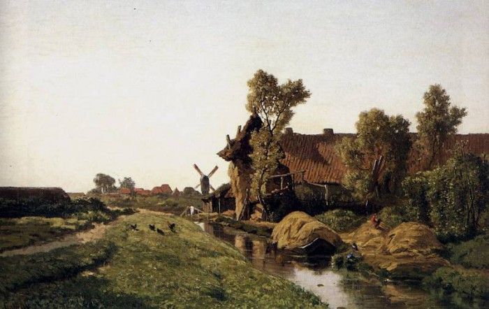 Gabriel Paul Joseph Constatin Near the Klomp in Veenendael S. ,   