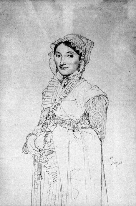 Ingres Madame Charles Hayard born Jeanne Susanne. ,   