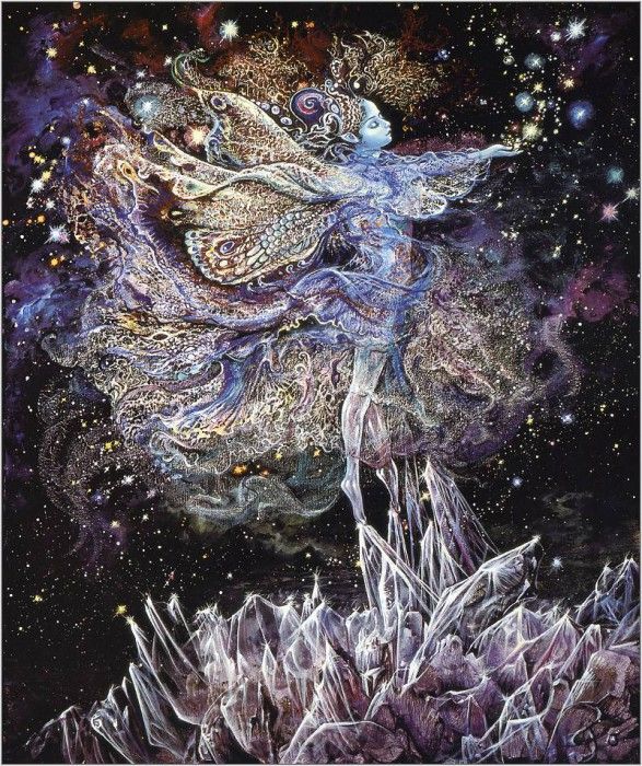 Josephine Wall Crystal Fairy - Xxx 1192 . , 