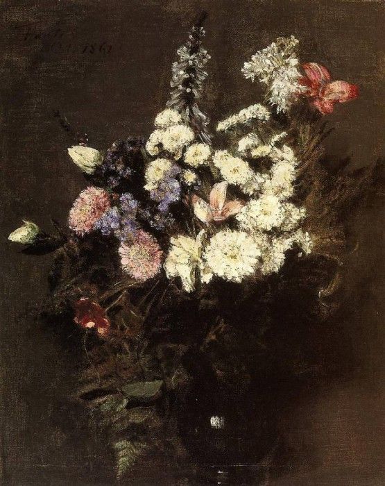 Fantin Latour Autumn Flowers. -, ---