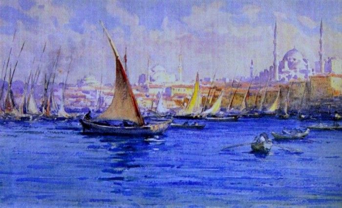 A View of Bosphorus. Zonaro, 