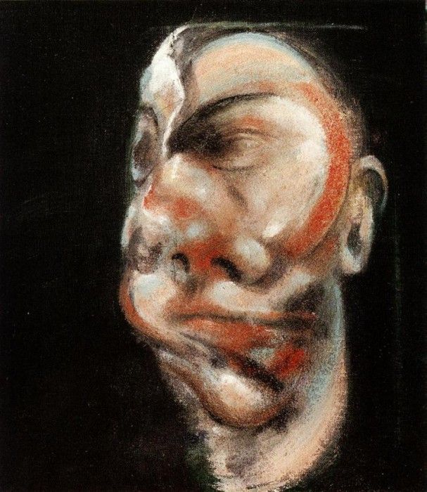 Bacon Study for Three Heads, right panel, 1962. , 