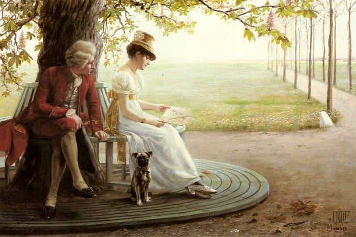 Ende Felix Friedrich Von Courtship.  ,   