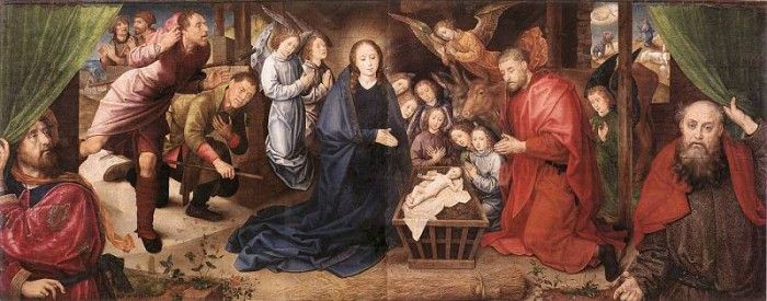 GOES Hugo van der Adoration Of The Shepherds. ,   