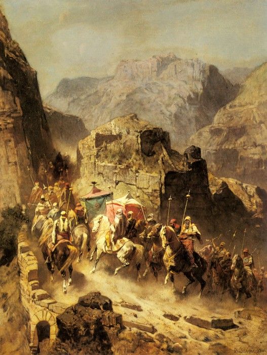 Pasini Alberto An Arab Caravan. , 