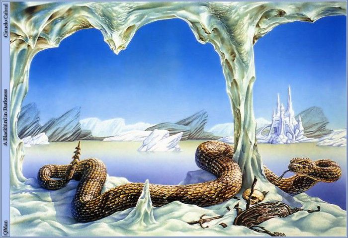 QMan CC TAOC 528 A Blackbird in Darkness. Cabral