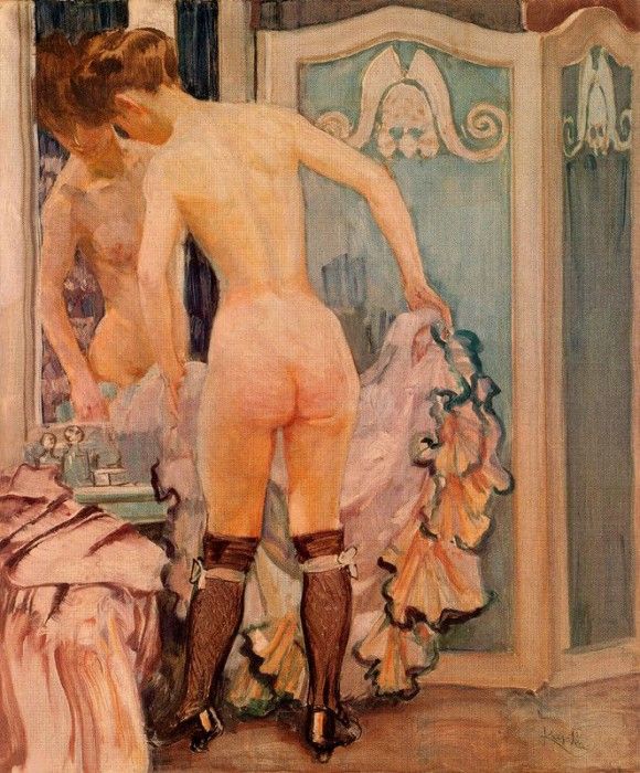 Kupka Frantisek Boudoir scene 1903. , 