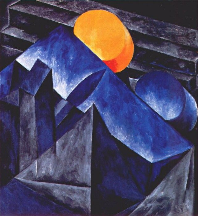 goncharova composition 1913-14. , 