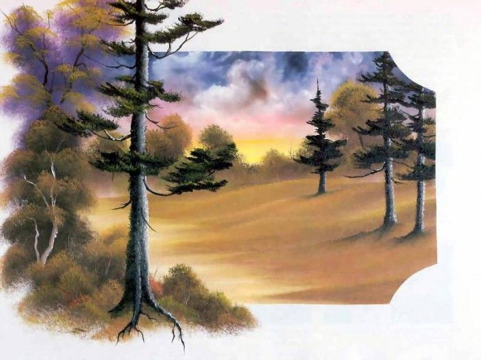 bob ross csg047 majestic pine. , 
