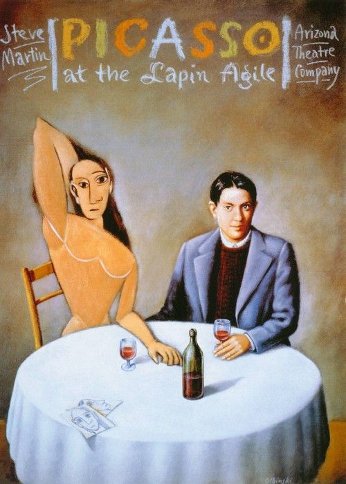 Picasso at the Lapin Agile. Olbinski, 