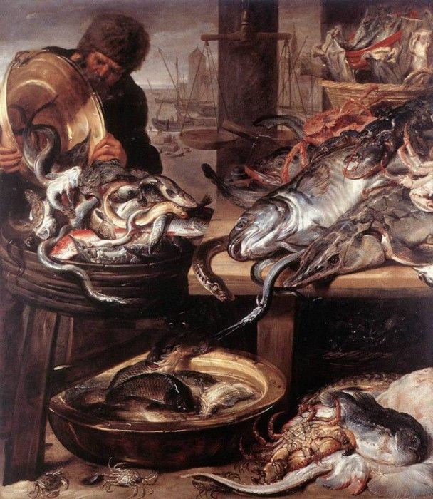 SNYDERS Frans The Fishmonger. , 