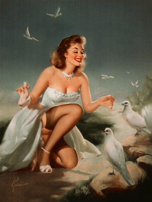 SP ER Pleasing Her Flock. Runci, 