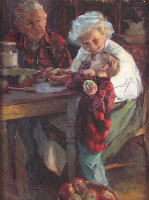 Grandma-s Smile 48x36. Gerhatz,  F