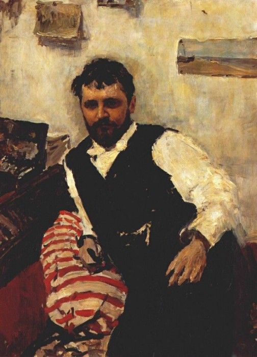 serov the artist konstantin korovin 1891. �����, ��������