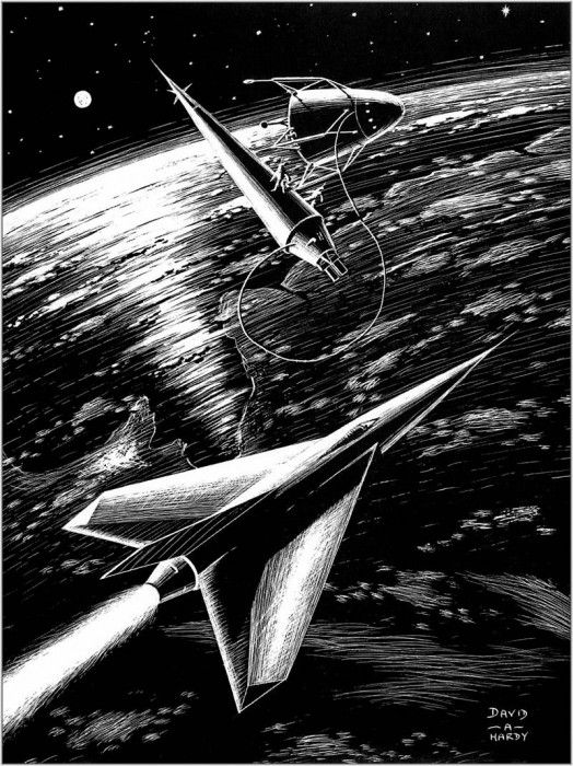 David Hardy Refuelling In Earth-Orbit - Xxx 0881 . , 