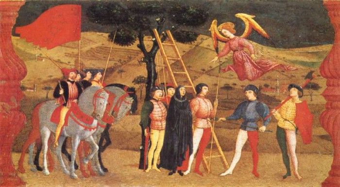 UCCELLO Paolo Miracle Of The Desecrated Host Scene 4. , 