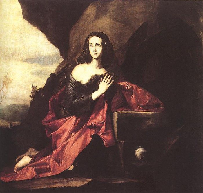 Ribera Mary Magdalene in the Desert. , Jusepe 